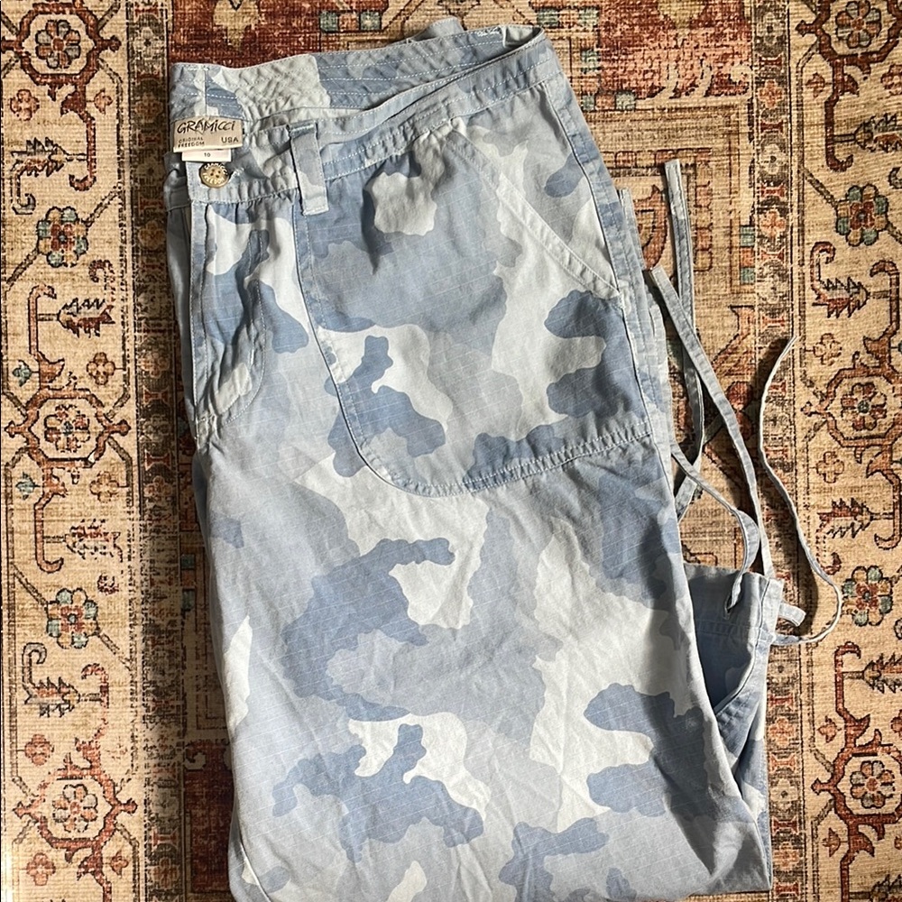 Gramicci Y2K Blue Camouflage Shorts